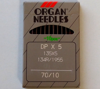 Organ Industrial Sewingmachine needles no 70/134R 135x5 (100 pcs